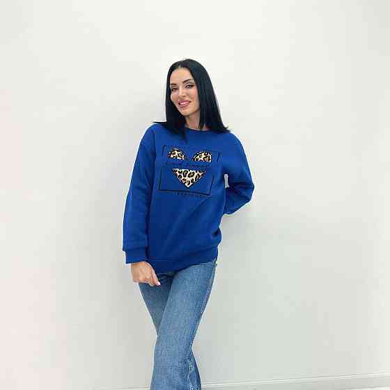 Жіночий батник на флісі "Brave" Турція оптом | Норма і батал Київ