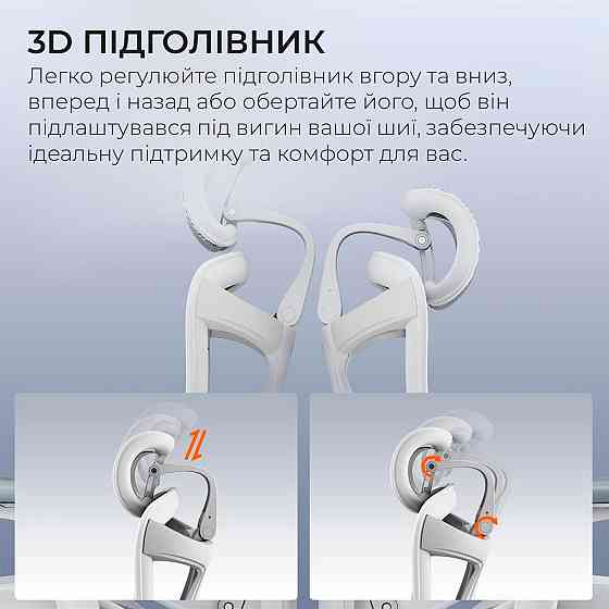 Крісло офісне Sihoo Doro C300 Pro Mesh White (DORO-C300-PRO-M102) ( 11715 ) Харків