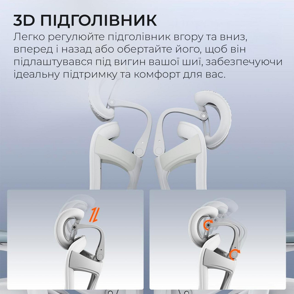 Крісло офісне Sihoo Doro C300 Pro Mesh White (DORO-C300-PRO-M102) ( 11715 ) Харків - фото 6