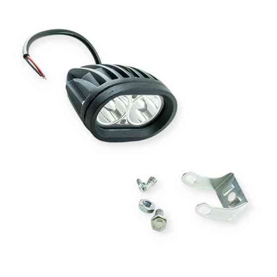 Фара LED овал 95х70 (Дм Ш) 20W дальня додаткова Мукачево