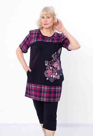 Комплект женский летний туника + трессы 