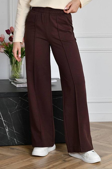 Брюки\ штаны палоццо женские  Jasmin, трикотаж Киев - изображение 1