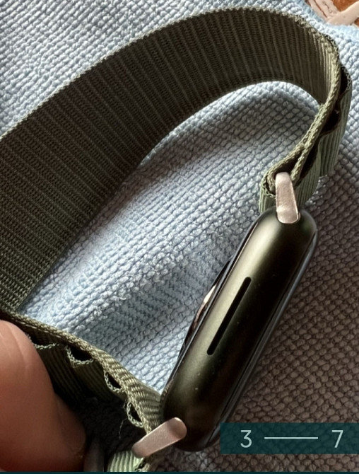 Apple Watch 7 41mm Green АКБ 100%. Київ - фото 3