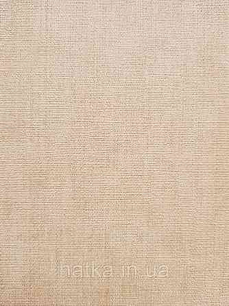 Ообои вінілові на флізелін Decoprint Moments MO22809 однотонні під мішковину жовті Київ