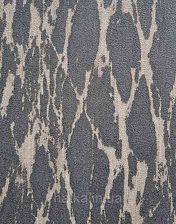 Шпалери вінілові на флізеліні AS creation Amber метрові 1.06Х10 структурні кора дерева чорні беж з глянцем Київ