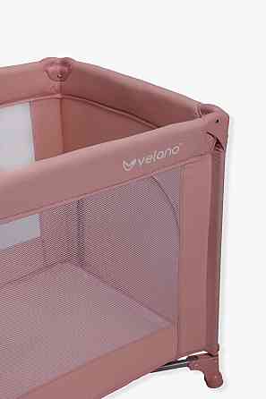 Ліжко-манеж дитяче VELANO Flexi, pink Київ
