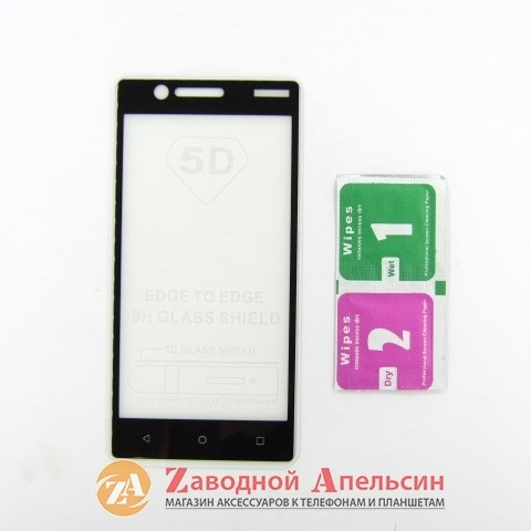 Защитное стекло Nokia 3 Full Tempered Glass Одесса - изображение 2