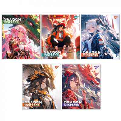 Зошит Yes Dragon mistress 18 аркушів лінія (767527) Вінниця