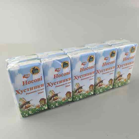 Бyажна хустка Супер Торба Ромашка та мед (10 шт.) Харків