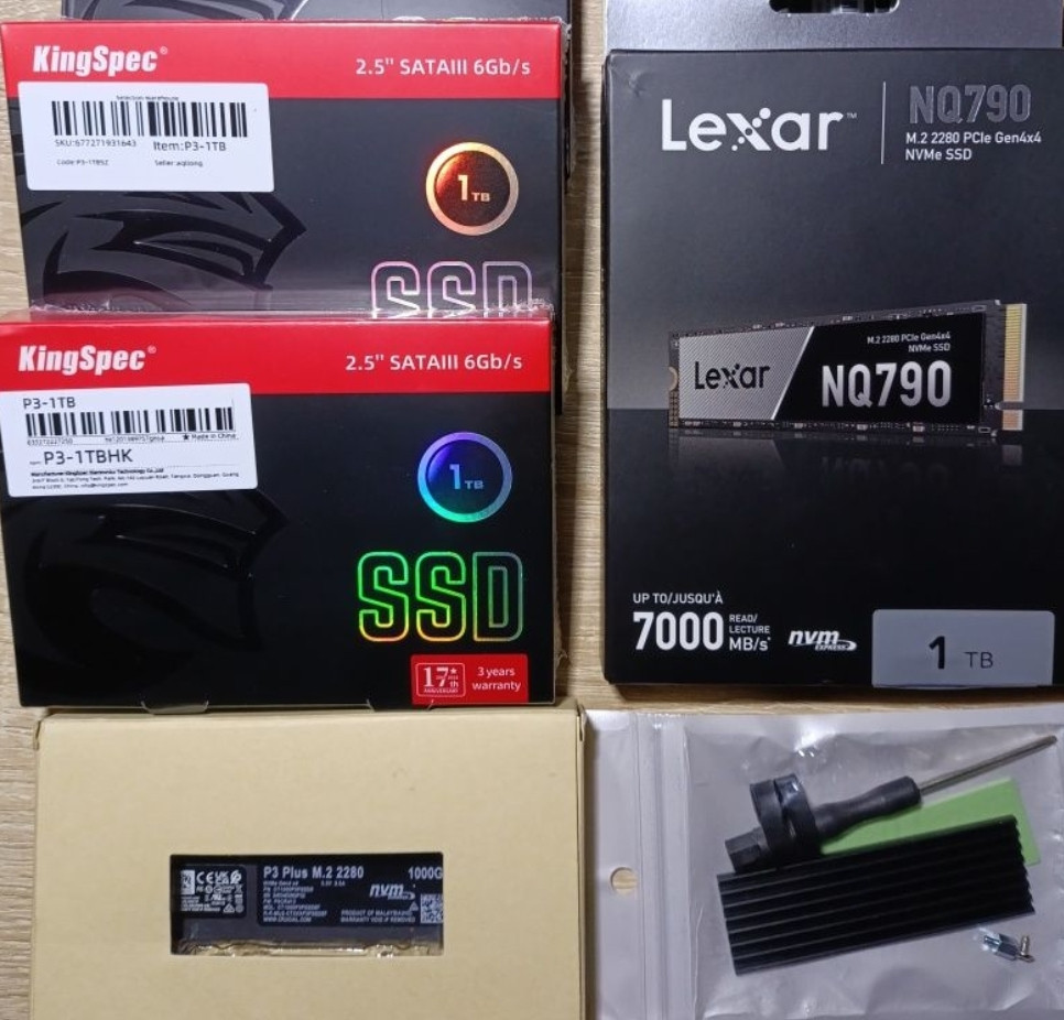 SSD накопитель KingSpec P3-1TB PCle3.0x4LTC. Харьков - изображение 2