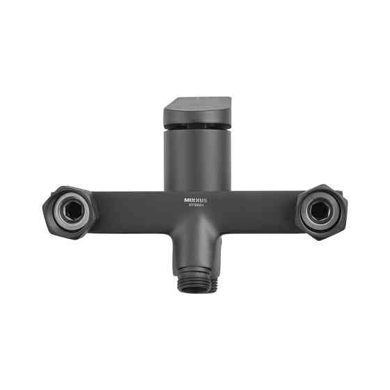 Змішувач для ванни Mixxus Premium DERBY 006 (EURO) BLACK (MI6602) Київ