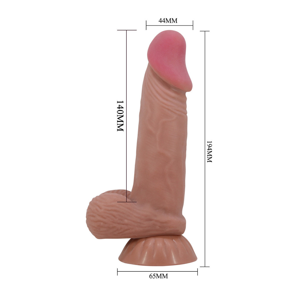 Фаллоимитатор - Pretty Love Sliding Skin 7.6