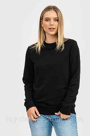 Світшот базовий утеплений Ray Basic чорний (U0301W-Black) XXL Київ