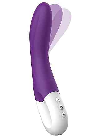 Вібратор точки G Liebe Bend It Rechargeable Purple, 10 режимів, дуже потужний, гнучкий стовбур Sex Aura Київ