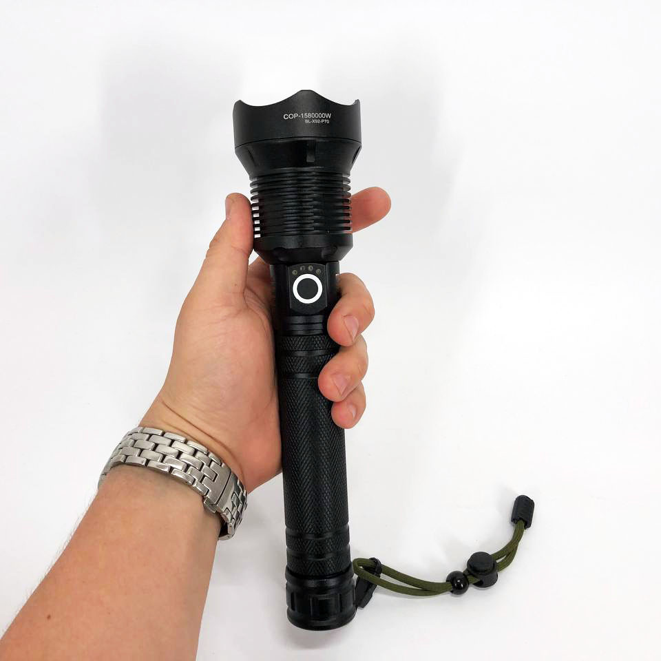 Фонарь военный зсу, Ударопрочный водонепроницаемый фонарь, Профессиональный тактический фонарик JT-10 Ивано-Франковск - изображение 2