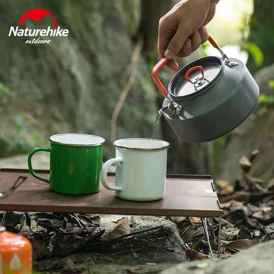 Чайник Naturehike NH17C020-H 1.1 л, алюміній, сірий Київ