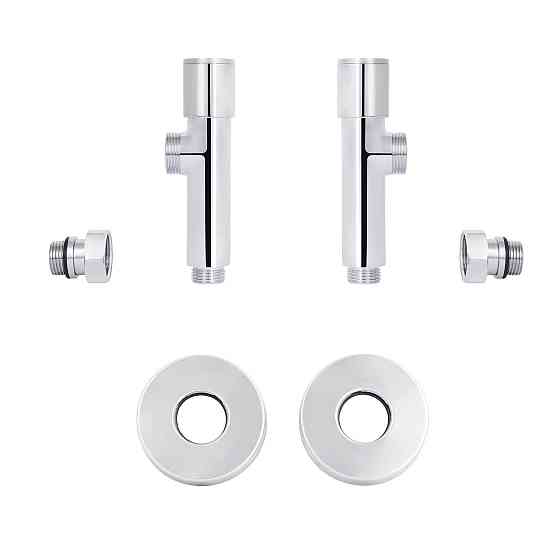 Комплект кранів Thermo Alliance Standart 1/2" НР для сушарки для рушників кутовий SF395W15 Київ