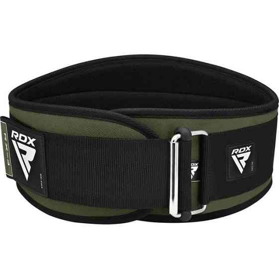 Пояс для важкої атлетики RDX RX3 EVA Curve неопреновий Army Green S Кам'янське