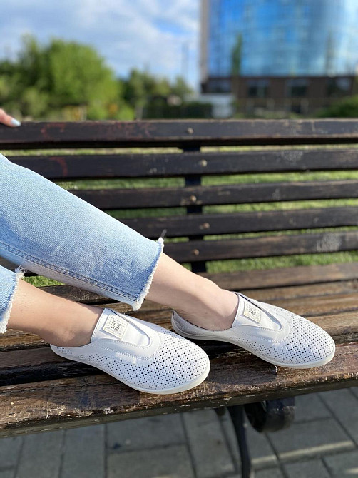 Mioli Балетки жіночі MIOLI J-9 білі (весна-літо, шкіра натуральна) (3753) лише 36р. Коломия - фото 7