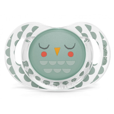 Пустышка Suavinex Bonhomia физиологическая, +18 мес, зеленая (307816) Винница - изображение 1