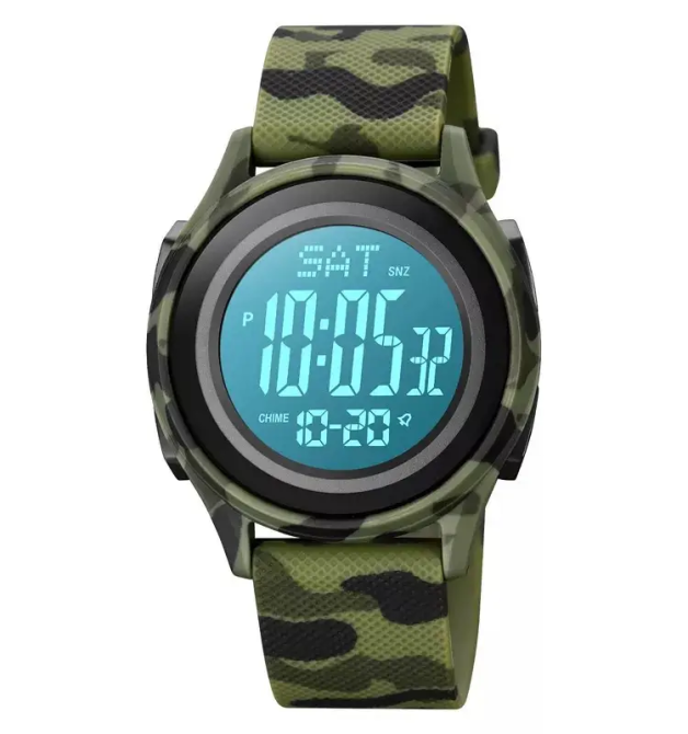Чоловічий спортивний наручний годинник Skmei 1893 (Камуфляж) Київ - фото 3