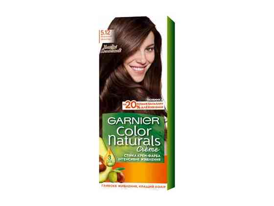 Фарба для волосся Color Naturals Морозний шоколад 5.12 112 мл ТМ Garnier   Solmir Київ