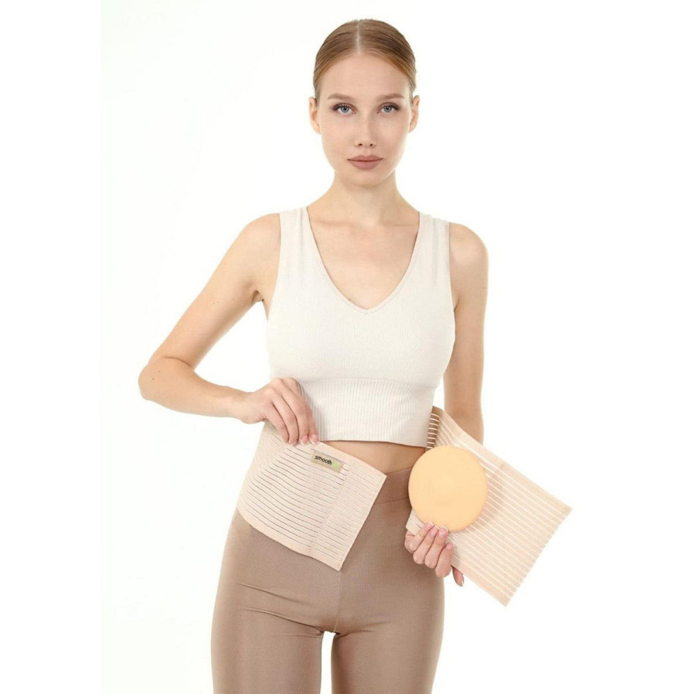 Бандаж при пупковій грижі CAS423, корсет при грижі пупка 16 см, L Кам'янець-Подільський - фото 3