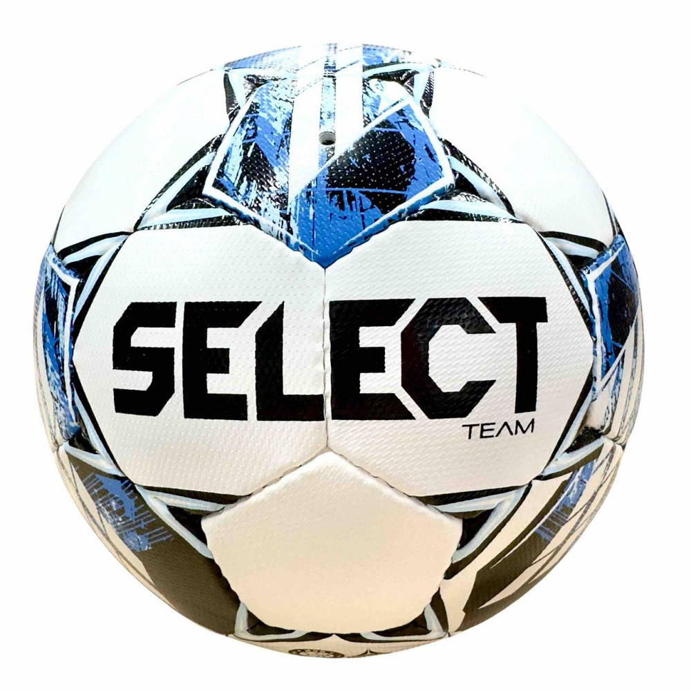 М'яч футбольний SELECT TEAM FIFA No5 Вишневе - фото 1