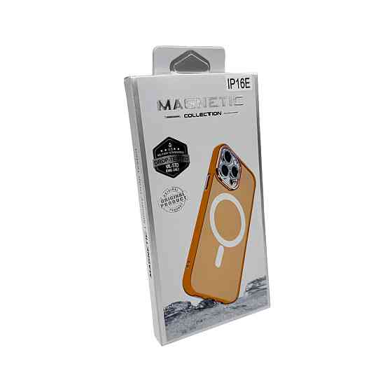 Чохол Cosmic Magnetic для iPhone 16e, помаранчевий Київ