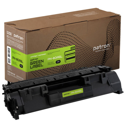 Картридж Patron HP LJ Pro400 M401/ M425 Series/CF280 GREEN Label (PN-80AGL) Вінниця - фото 1