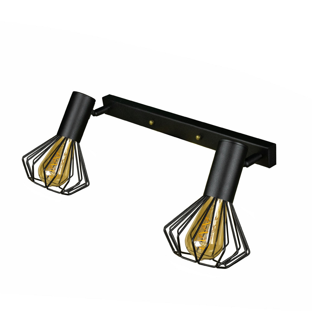 Светильник на планке с поворотними плафонами 2-Е27 Diadem NL 2215-2 Киев - изображение 3