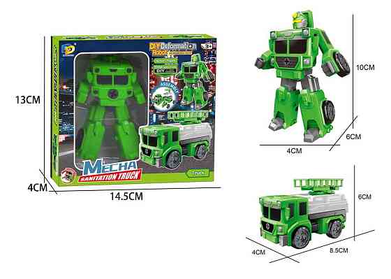 Іграшка DIY Toys Робот-трансформер, в асорт (CJ-2168683) (6809373) Київ