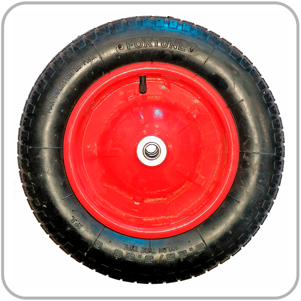 Колесо пневматическое, подшипник Ø16мм 3.25/3.00-8 (365/ 75мм) Одесса - изображение 1