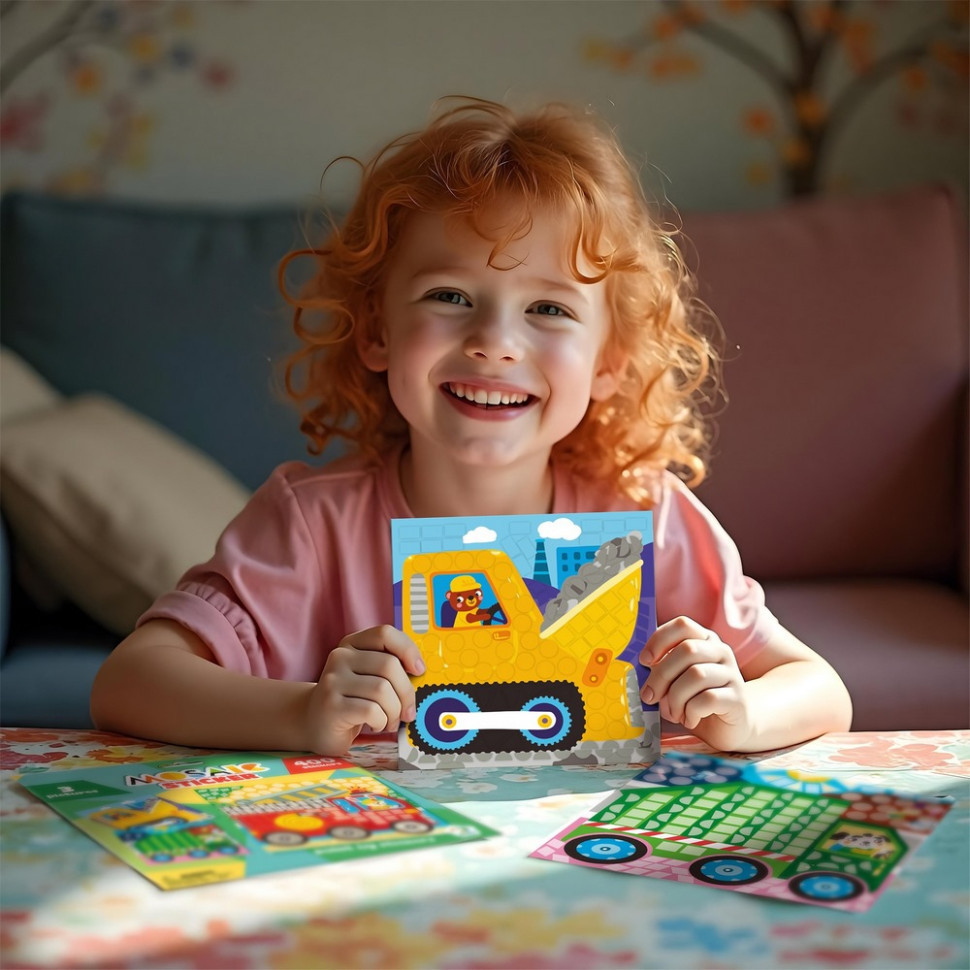 Детский набор для творчества мозаика 