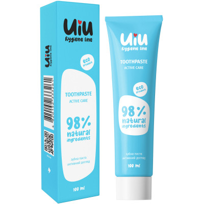 Зубная паста UIU Активный уход 100 мл (4820152333261) Винница - изображение 2