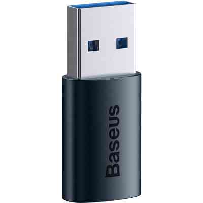 Перехідник USB 3.1 M to USB-C F blue Baseus (ZJJQ000103) Вінниця