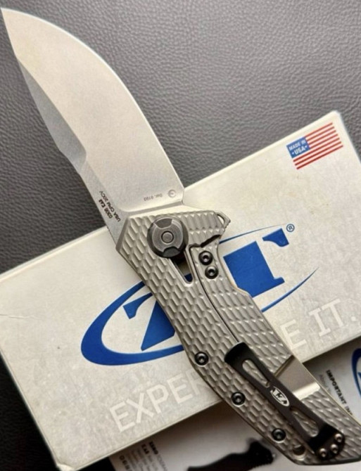 Нож складной ZT 0308BLKTS KVT Харьков - изображение 7