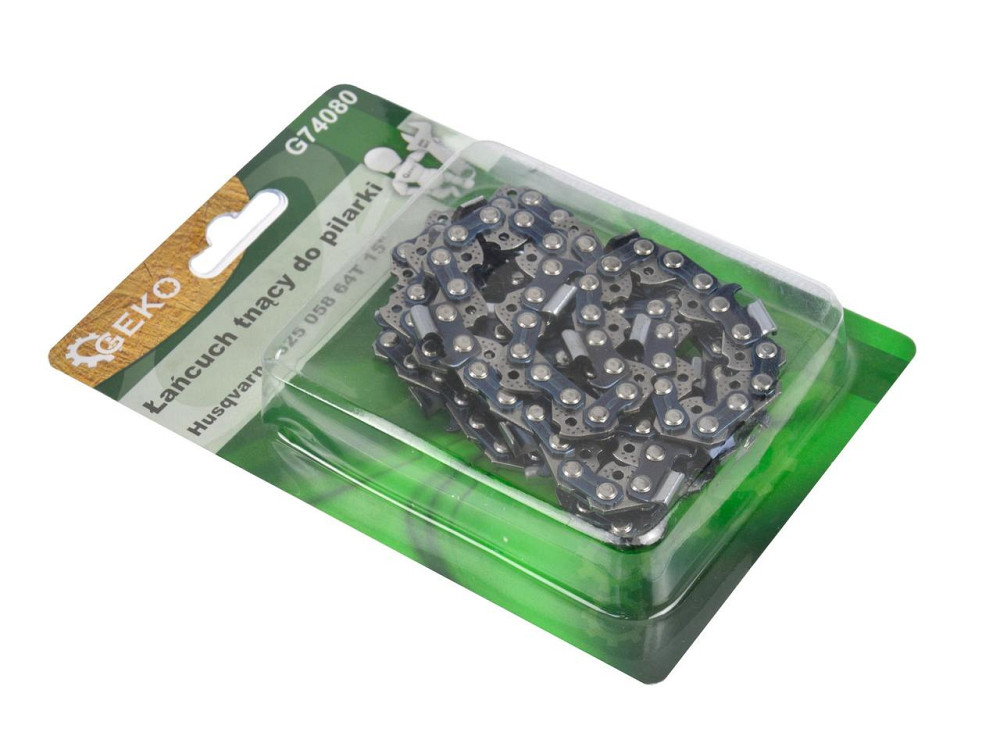 Пила ланцюгова "GeKo" до бензопил типу "Гускварна" 38см 0,325" 058 64t Київ - фото 1