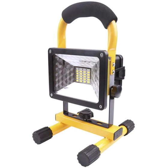 Кемпинговый фонарь прожектор W805 Led 18650 100W Винница