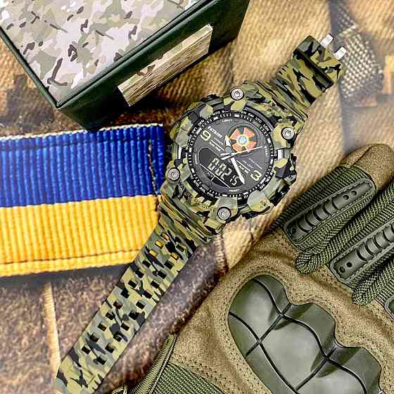 Patriot 001CMGRDSNS ДСНС Зелений камуфляж + Коробка. SBR Київ