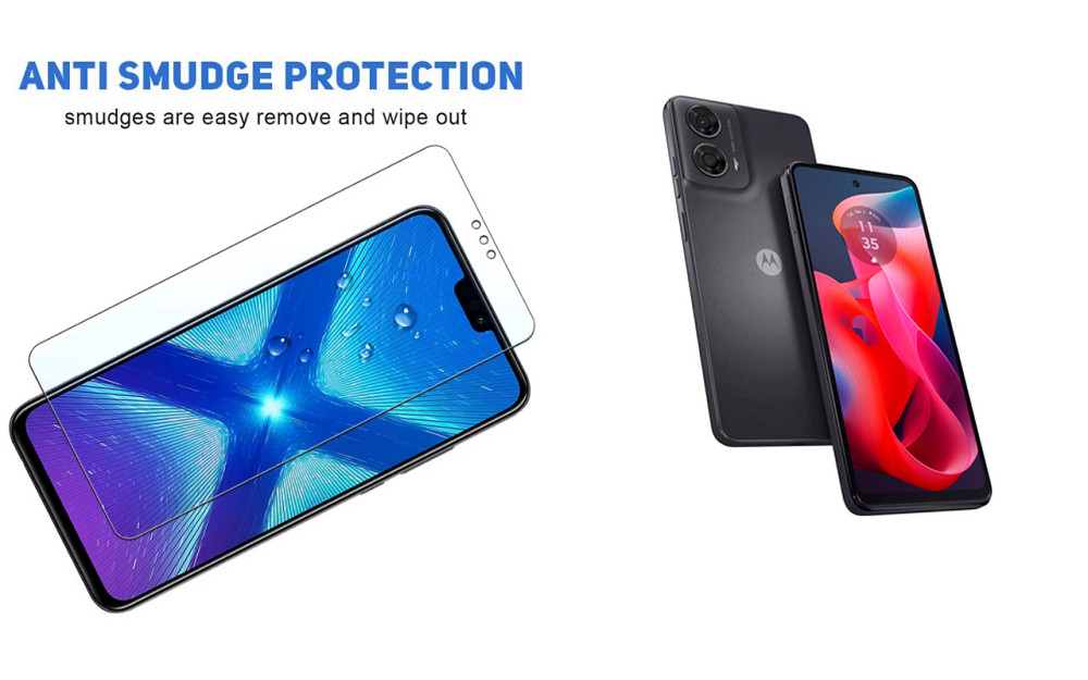 Захисне скло NeoGlass для Motorola G24, G24 Power – надпрозоре та стійке Київ - фото 3
