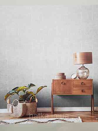 Обои винил на флизелине AS creation Metropolitan stories ByTime 0,53х10 лофт геометрия фигуры серый перламутр Киев