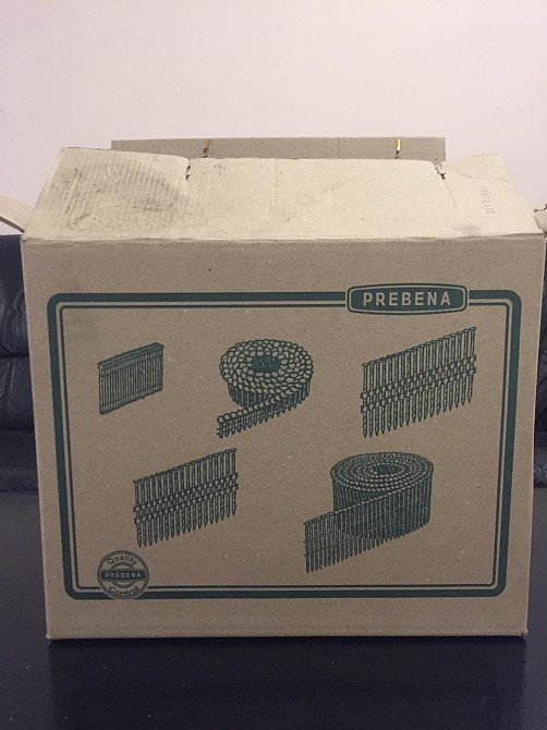 Цвях кільцевий у бобіні типу CNW 2,1/38 (16,8 тис. шт.) рифленний для піддонів, ящиків, барабанного нейлера Чернігів - фото 5