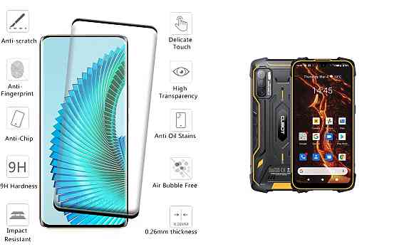 Захисне скло HyperGlass Pro для Cubot KingKong 5, 5 Pro – максимальна чутливість та захист Київ