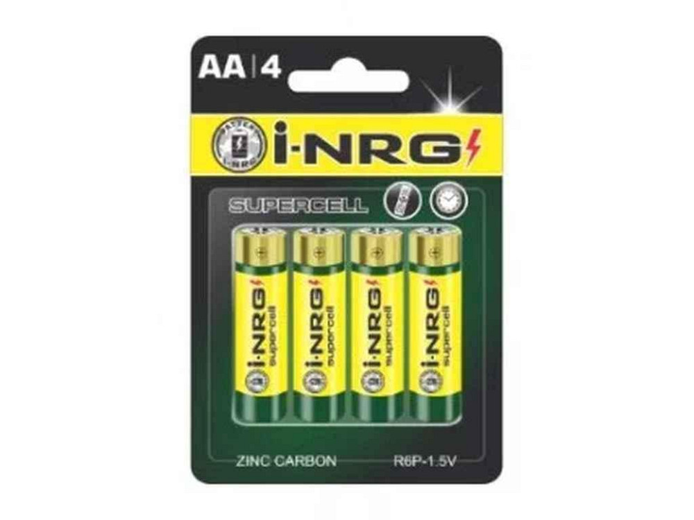 Батарейка i-NRG Supercell 4AAA - блістер 4шт. ТМ i-NRG Київ - фото 1