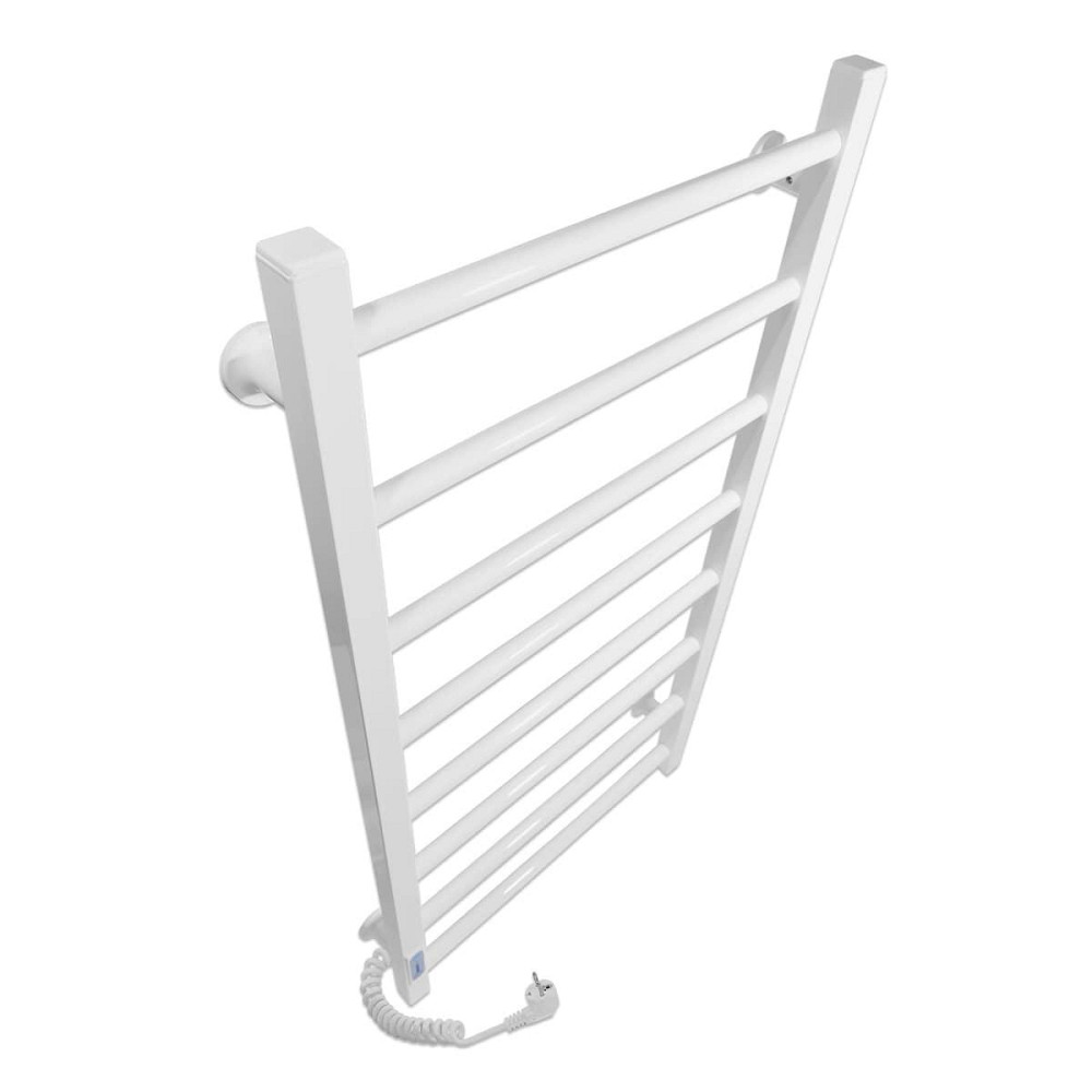 Електрична рушникосушка Laris Зебра Альфа ЧК6 400Х800 Е білий, ліве підключення Київ - фото 3