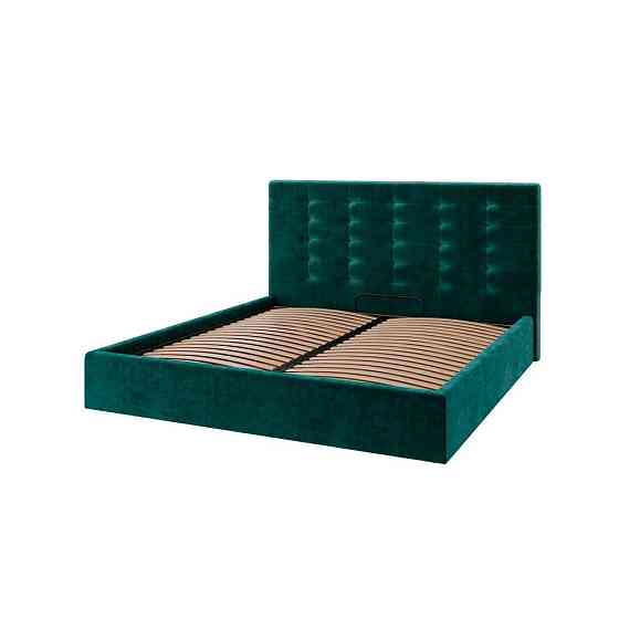 Кровать ErikaDesign Venna-16 Comfort с нишей для белья 160x200 зеленый Киев