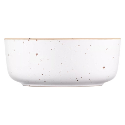 Салатник Ardesto Midori, 700мл, 16см, кераміка, білий (AR0116MW) Вінниця - фото 3