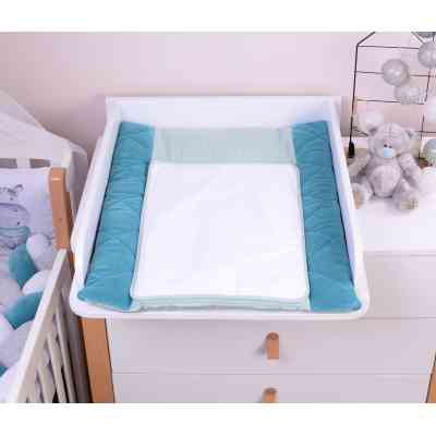 Пеленальный матрасик Верес Velour Aquamarine 50х70 см (429.01) Винница
