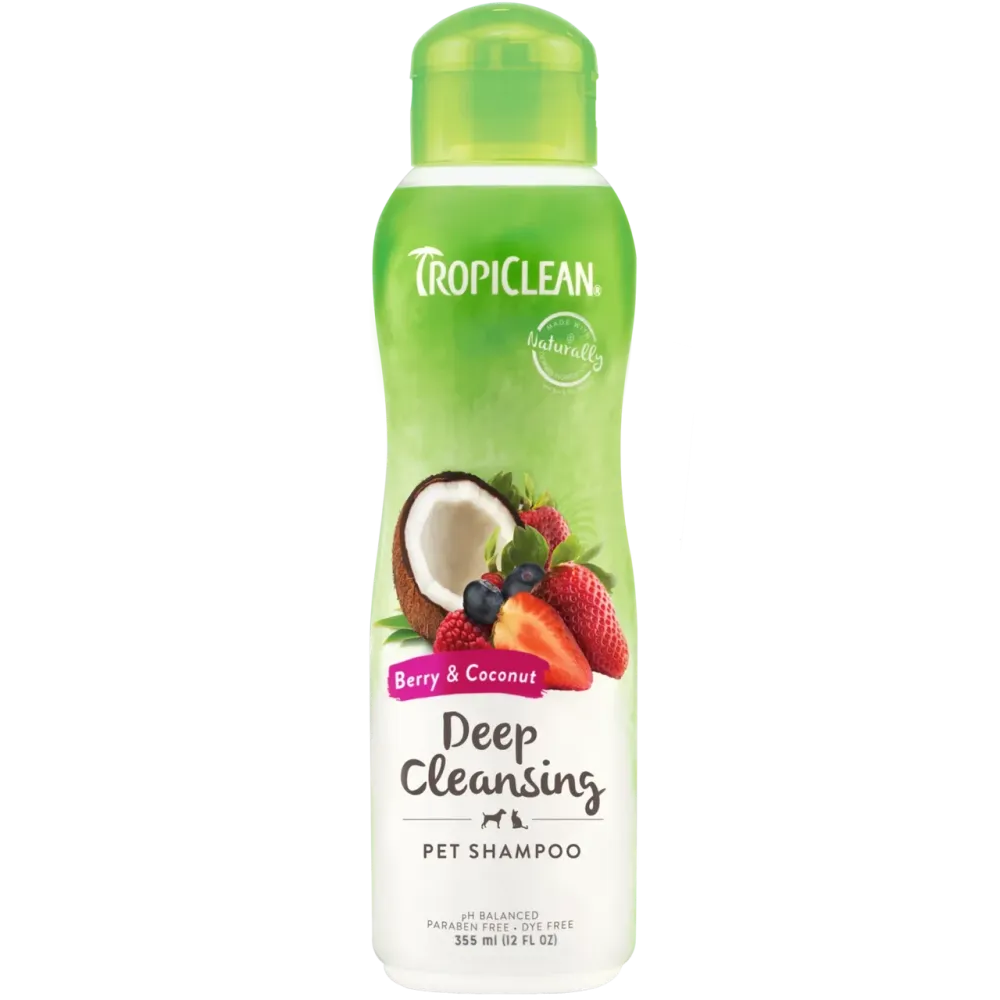 Шампунь для собак та котів TropiClean Deep Cleansing "Ягоди та кокос" універсальний, 3.8 л Вінниця - фото 2